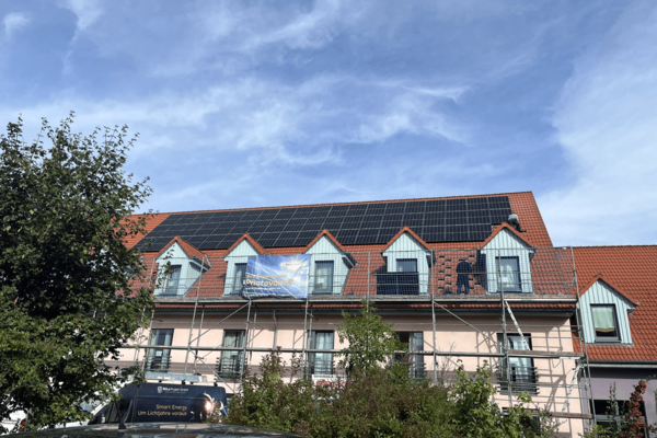 Photovoltaik in Halberstadt-Harz auf einem Hotelkomplex